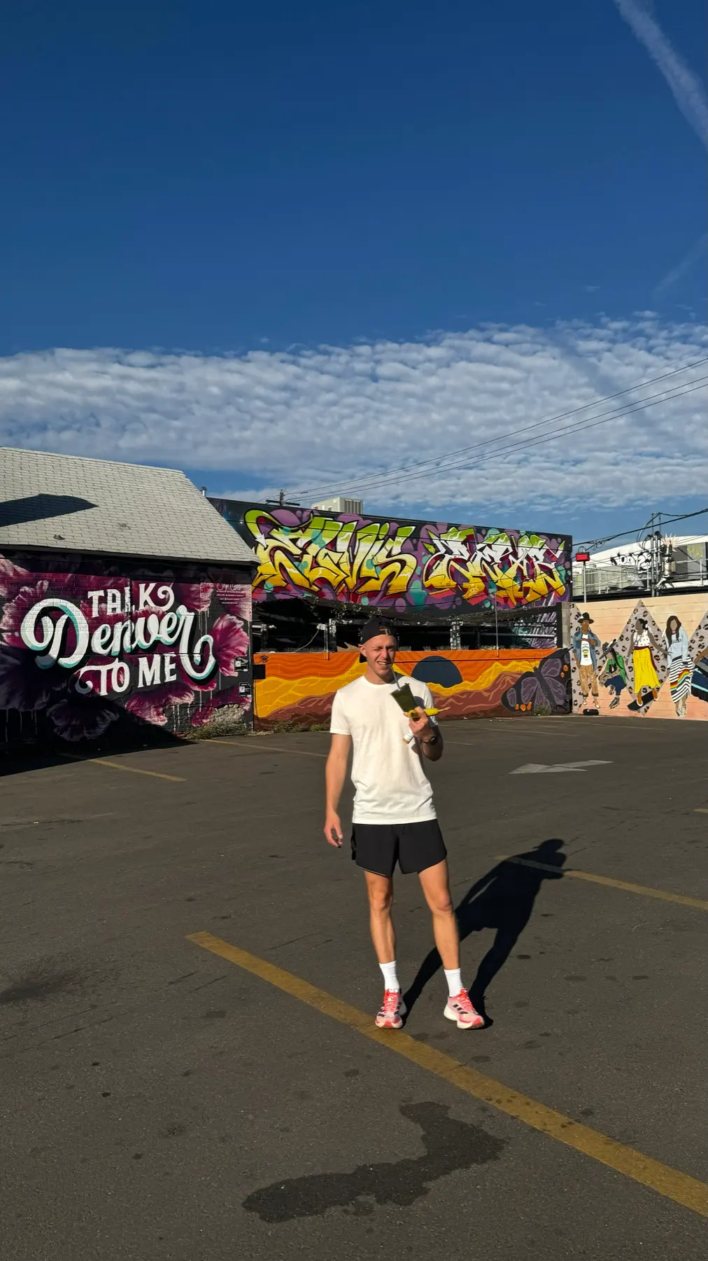 Out for a run in Denver